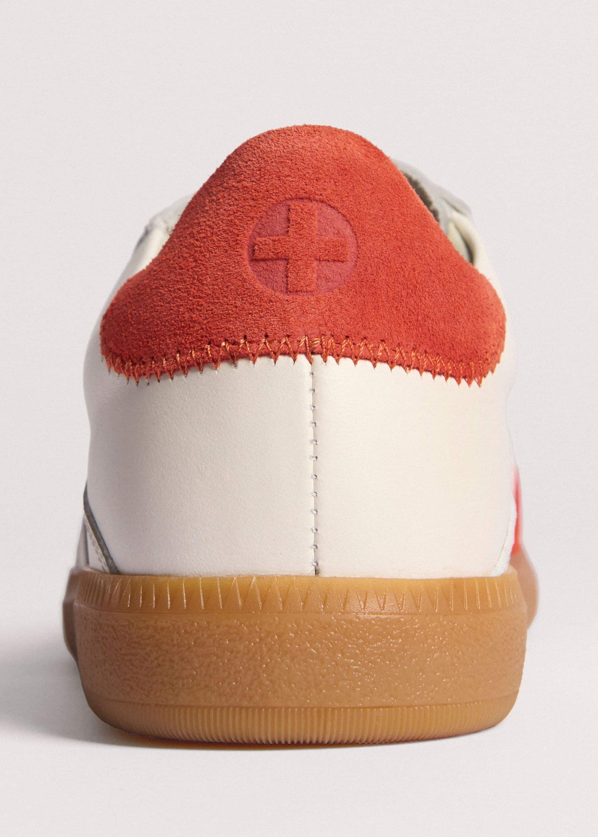 White + Orange Retro Trainer | ME+EM Accessories