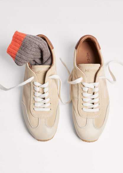 Latte Retro Runner Sneaker | ME+EM Accessories