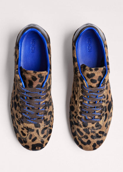 Brown Leopard Print Retro Runner | ME+EM Accessories