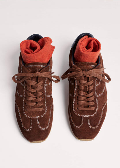 Brown Retro Runner Sneaker | ME+EM Accessories
