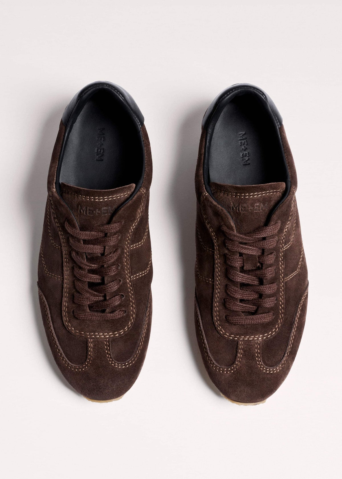 Brown Retro Runner Sneaker | ME+EM Accessories