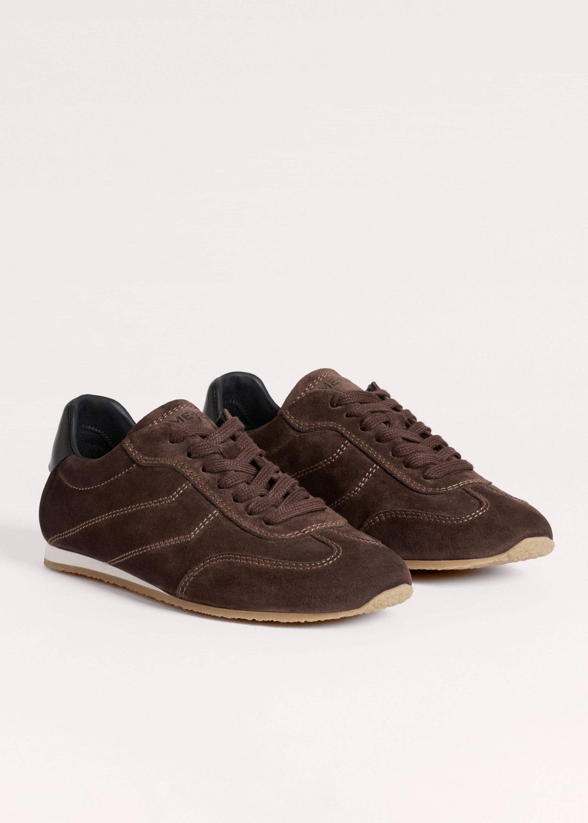 Brown Retro Runner Sneaker | ME+EM Accessories