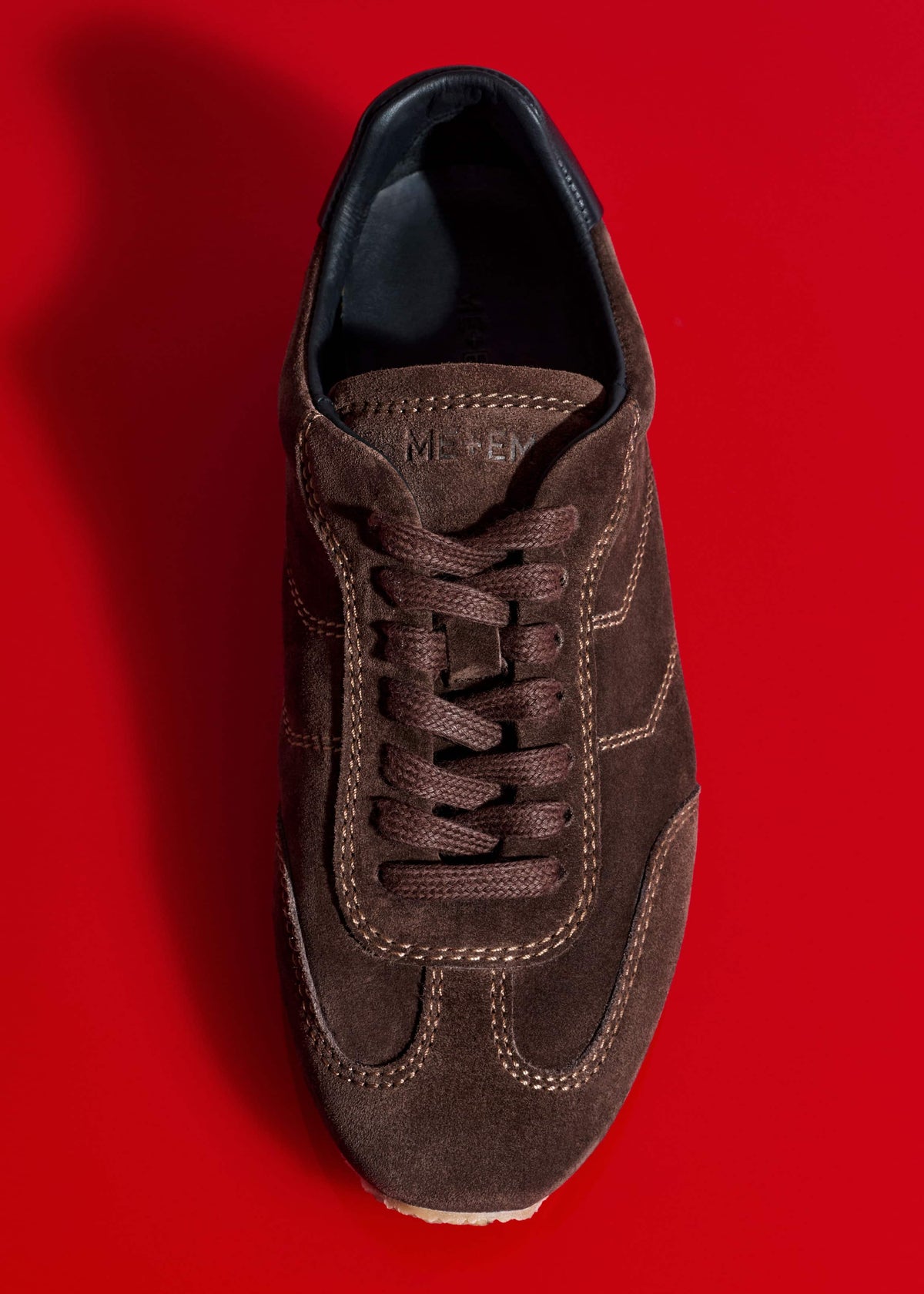 Brown Retro Runner Sneaker | ME+EM Accessories