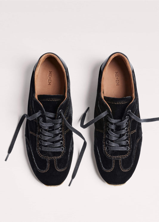 Black Velvet Retro Runner | ME+EM Accessories