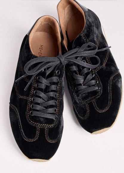 Black Velvet Retro Runner | ME+EM Accessories