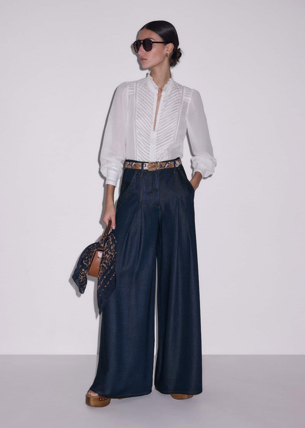 Dark Brown High Front Clog | ME+EM Accessories