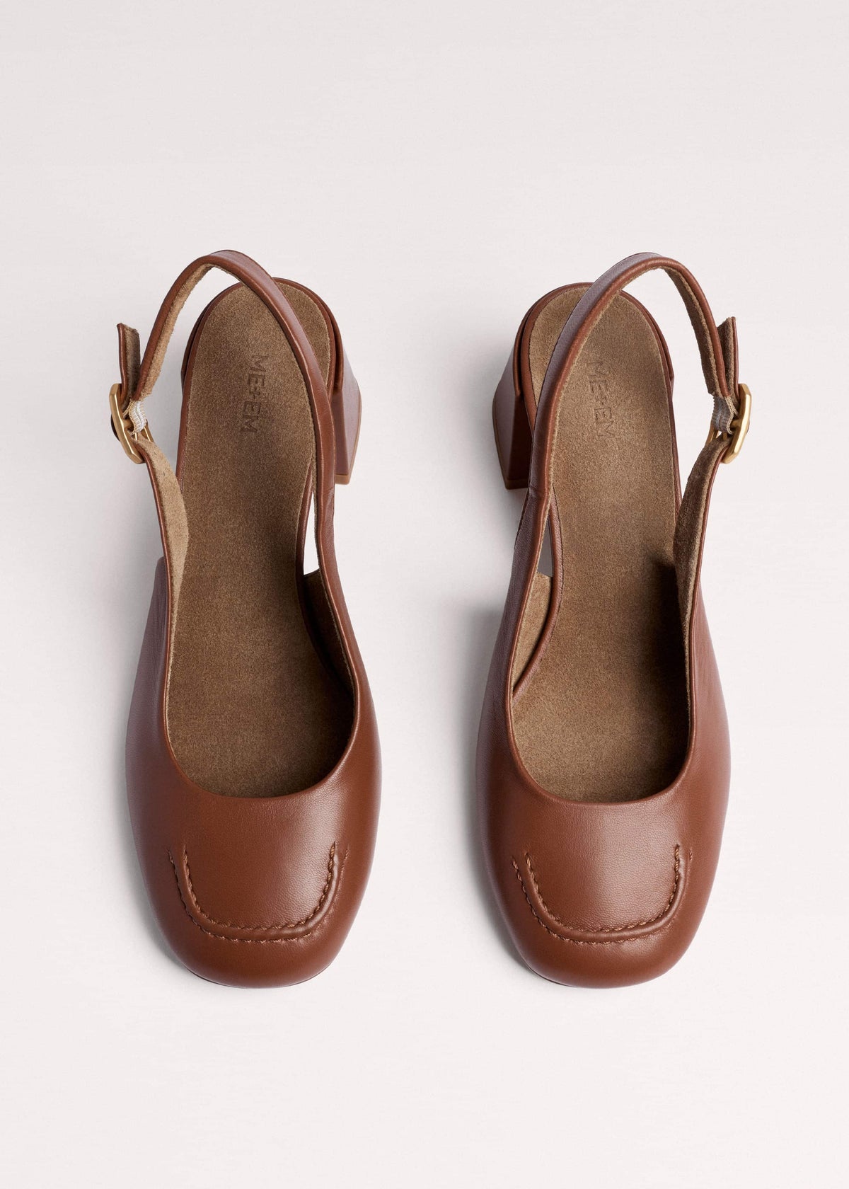 Brown Occasion Slingback | ME+EM Accessories