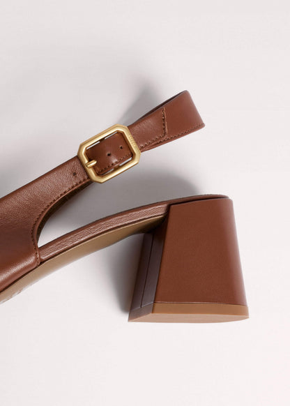 Brown Occasion Slingback | ME+EM Accessories