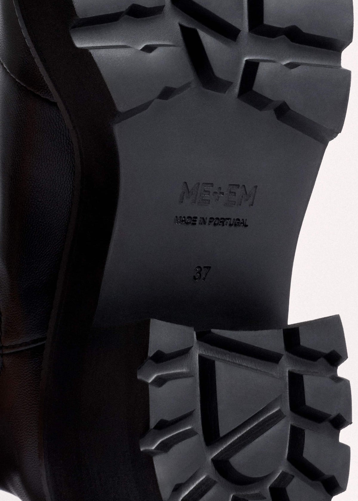 Black Zip Front Boot | ME+EM Accessories