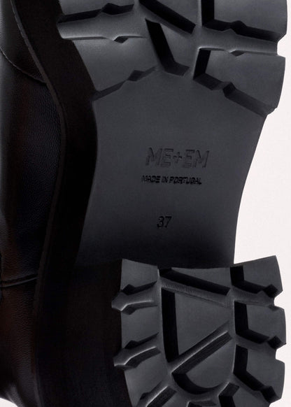 Black Zip Front Boot | ME+EM Accessories