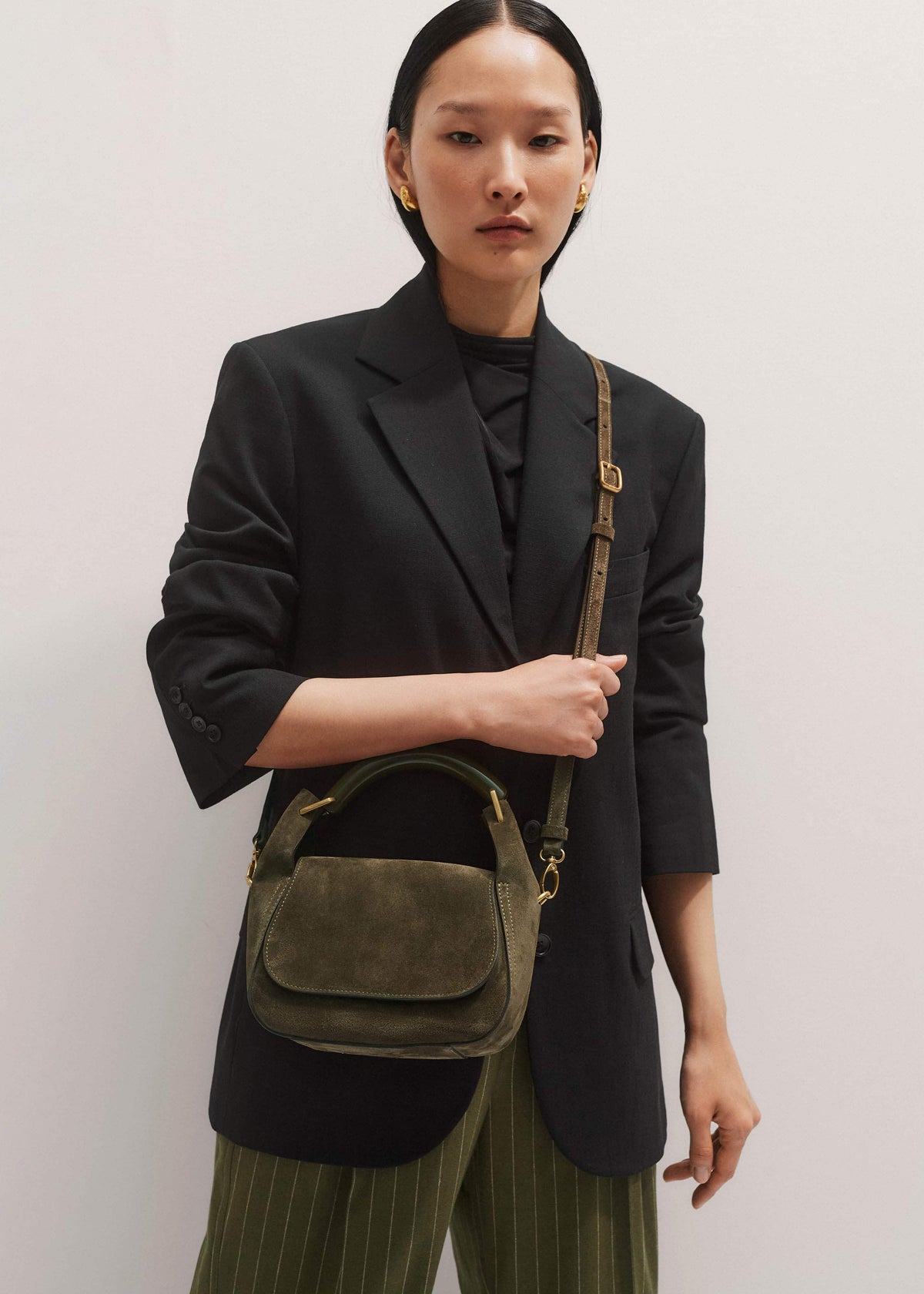Green Mini Resin Handle Bag | ME+EM Accessories