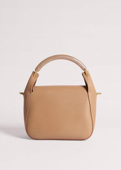 Light Brown Resin Handle Crossbody Bag | ME+EM Accessories