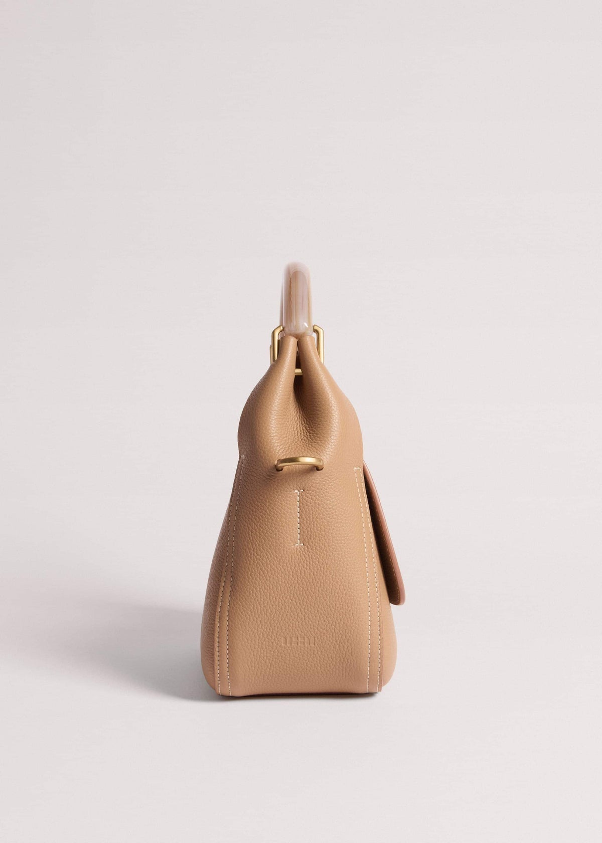 Light Brown Resin Handle Crossbody Bag | ME+EM Accessories