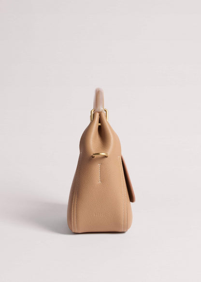 Light Brown Resin Handle Crossbody Bag | ME+EM Accessories