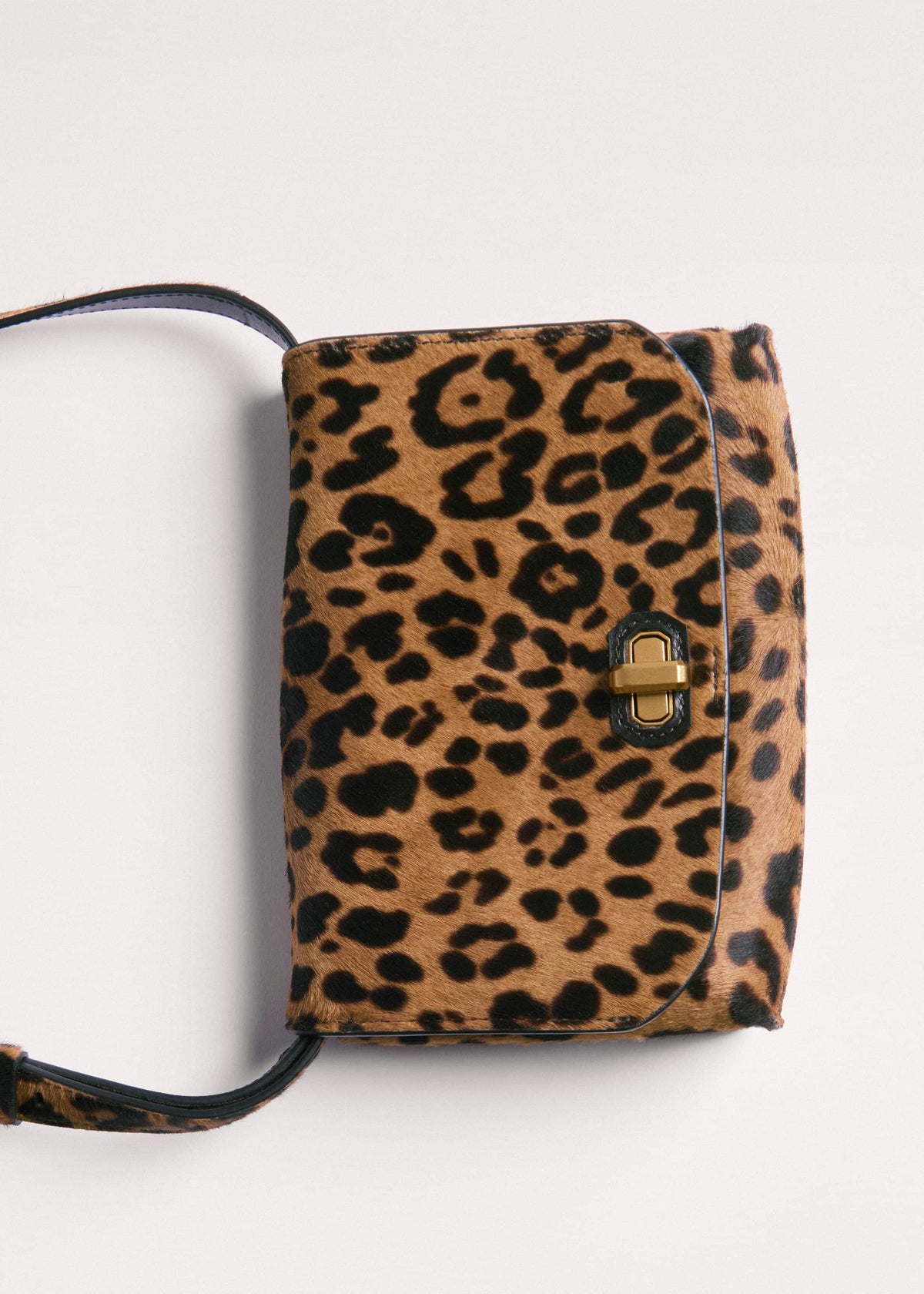 Brown 2-Way Leopard Print Crossbody Bag | ME+EM Accessories