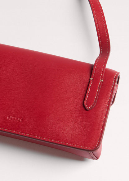 Red Leather Small Pouch | ME+EM Accessories