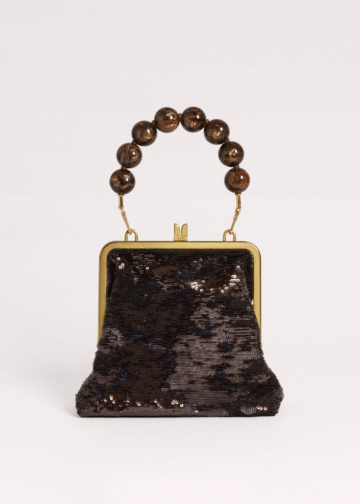Brown Sequin Evening Bag | ME+EM Accessories
