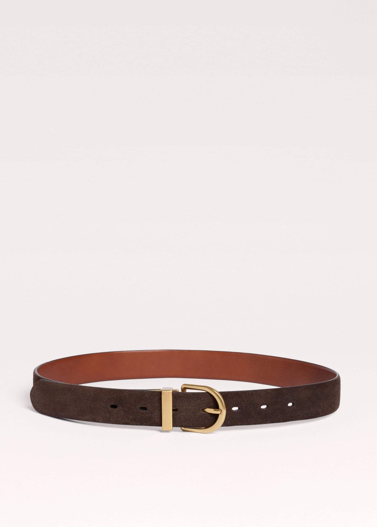Chocolate + Tan Reversible Belt | ME+EM Accessories