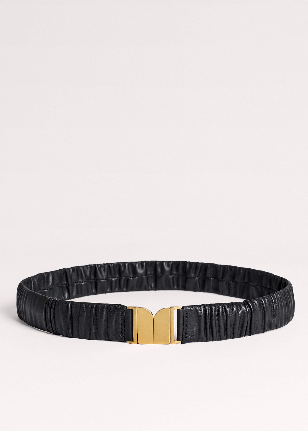 Black Elasticated Belt | ME+EM Accessories