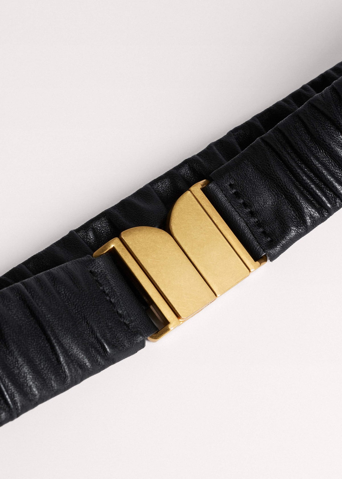 Black Elasticated Belt | ME+EM Accessories