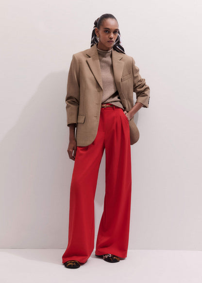 Brown Skinny Belt | ME+EM Accessories