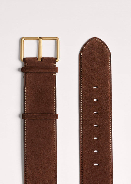 Brown Extra Wide Waisted Belt | ME+EM Accessories