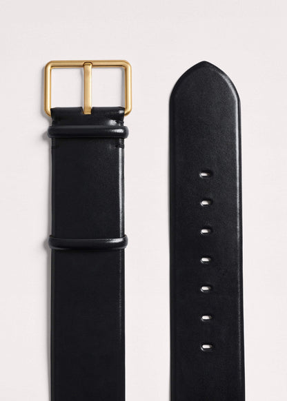 Black Extra Wide Waisted Belt | ME+EM Accessories