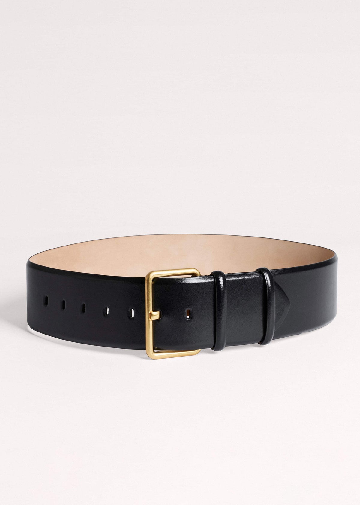 Black Extra Wide Waisted Belt | ME+EM Accessories