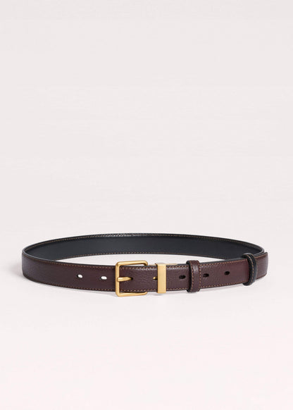 Red Leather Reversible Belt | ME+EM Accessories