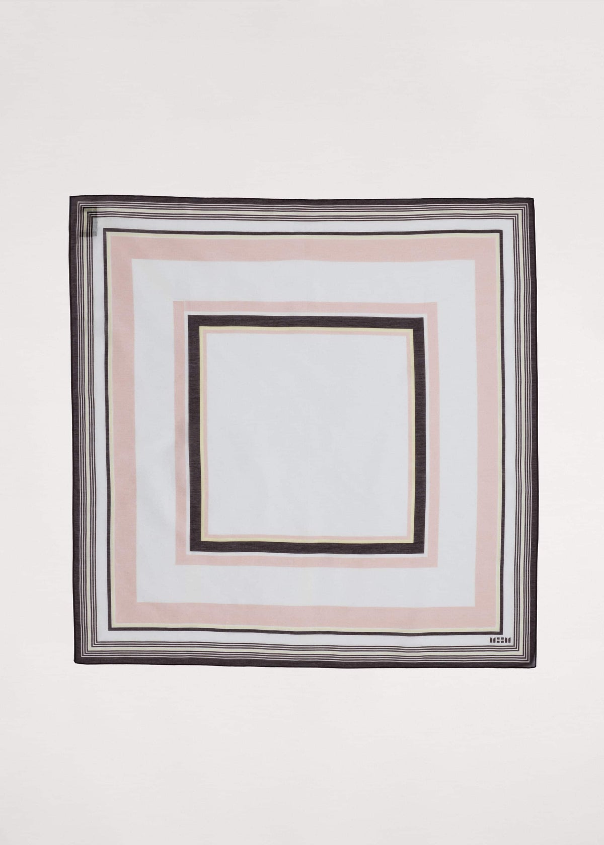 Pink Multi Stripe Border Scarf | ME+EM Accessories