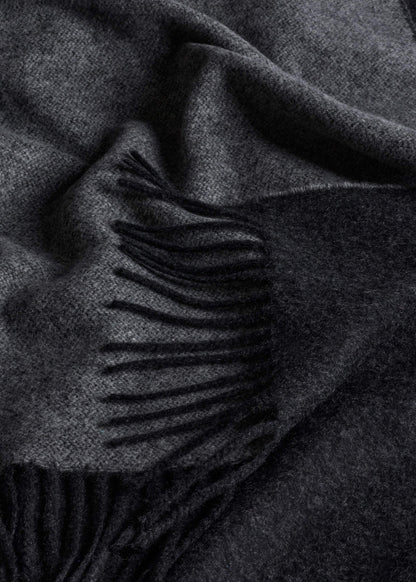 Gray Cashmere Blend Travel Scarf | ME+EM Accessories