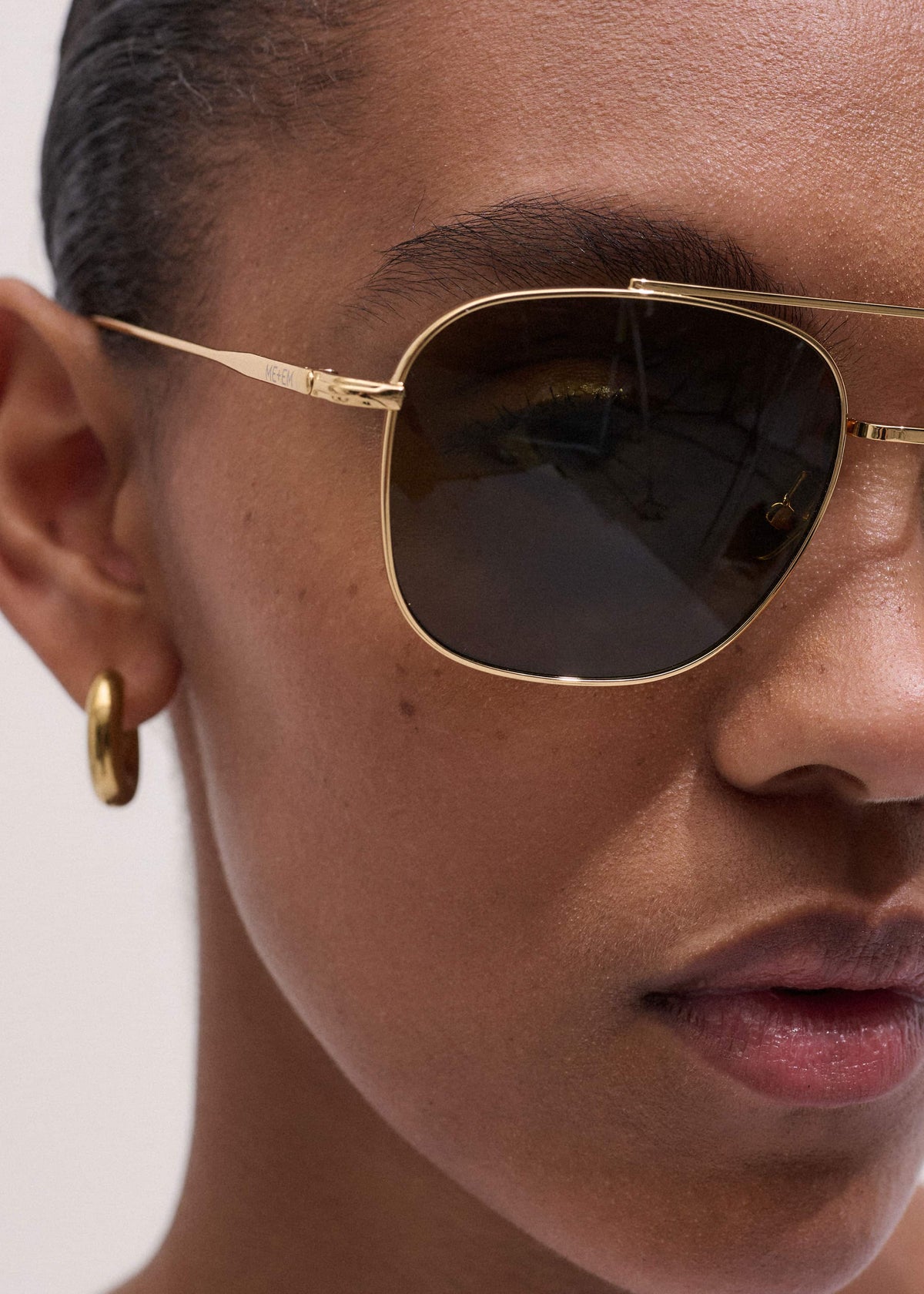 Olive Aviator Sunglasses | ME+EM Accessories