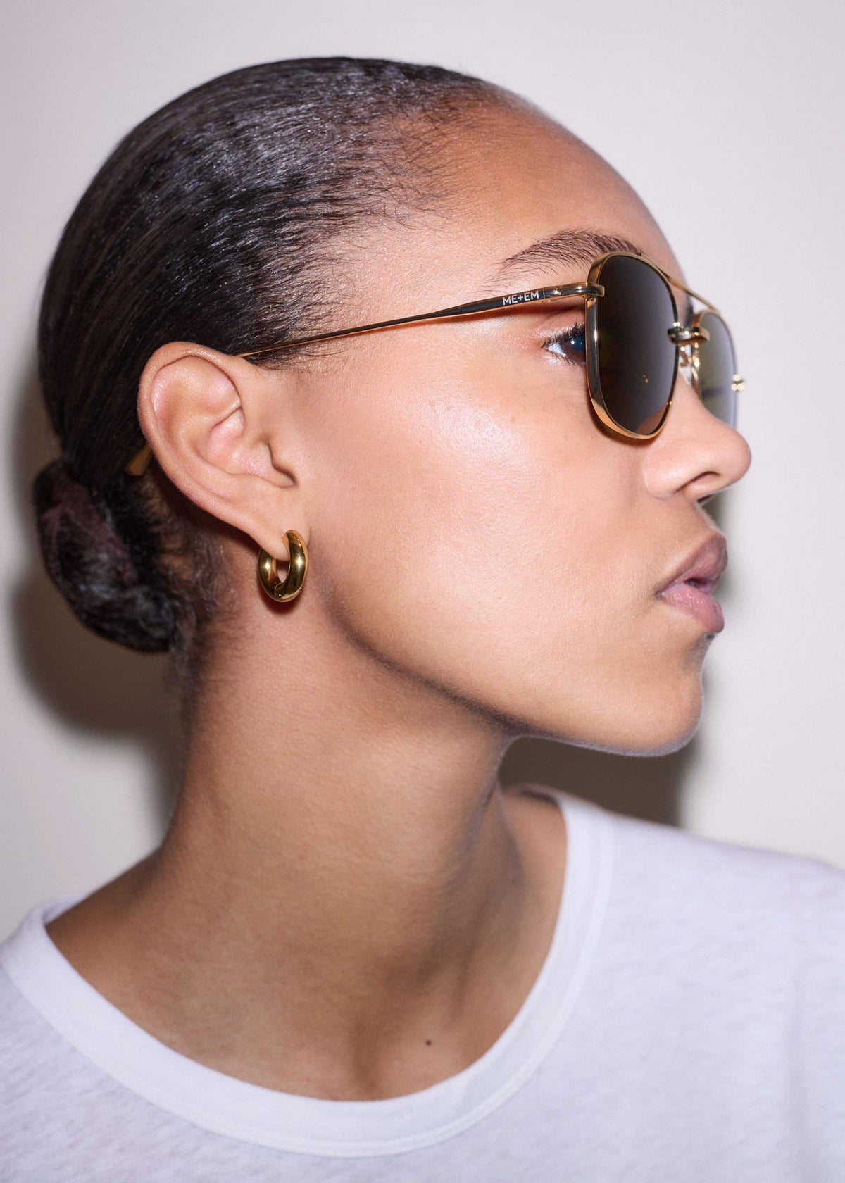 Olive Aviator Sunglasses | ME+EM Accessories