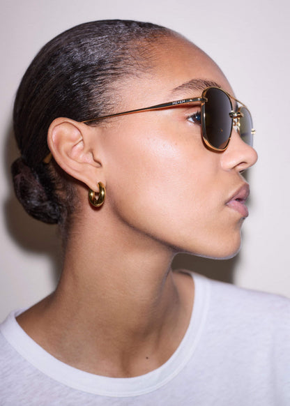 Olive Aviator Sunglasses | ME+EM Accessories