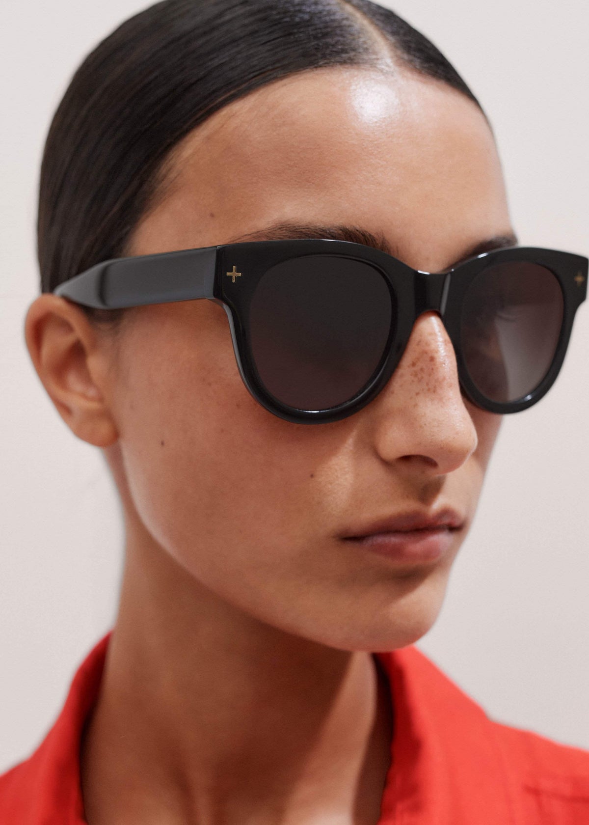 Black D Frame Sunglasses | ME+EM Accessories