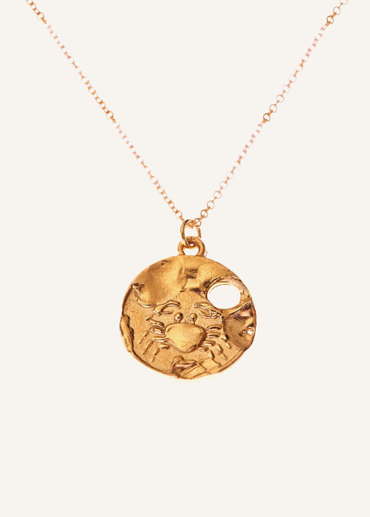 Gold Cancer Necklace | ME+EM Accessories