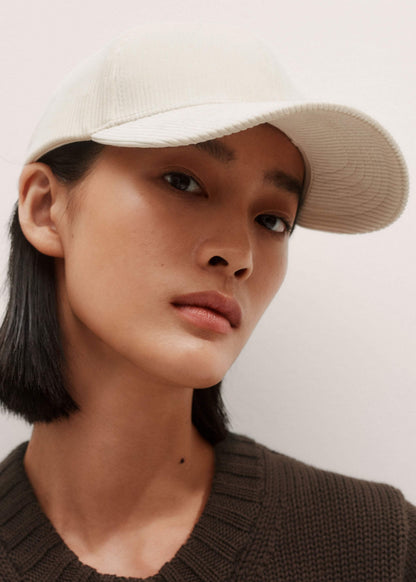 Cream Baseball Cap | ME+EM Accessories