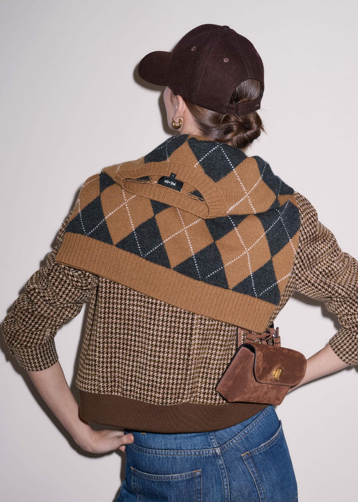 Brown Baseball Cap | ME+EM Accessories